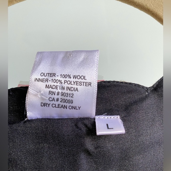 PARSLEY & SAGE light wool dressy jacket SIZE L excellent condition NWOT - Picture 10 of 13